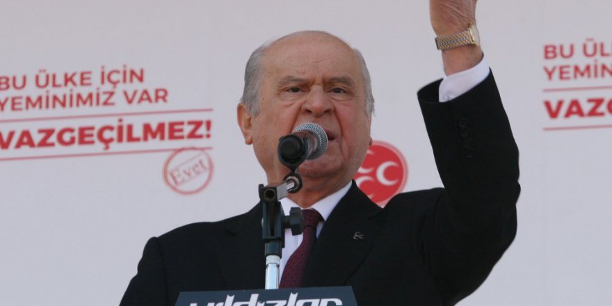 Bahçeli: Kılıçdaroğlu FETÖ’cülere ümit aşılıyor