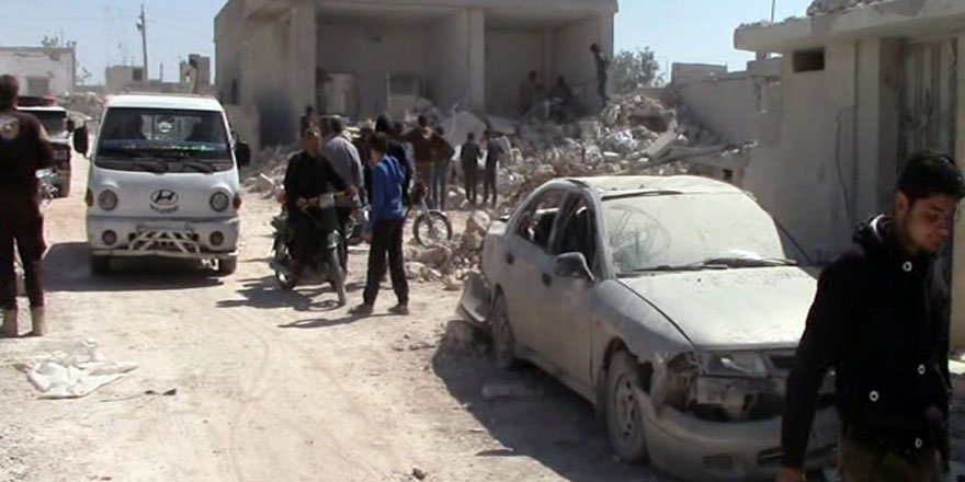 İdlib'te hava saldırısı! Bu defa Rusya vurdu