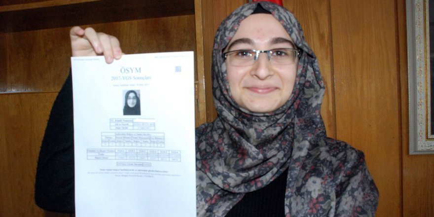 'Nefes açıcı tüp' nedeniyle iptal edilen sınavı geçerli sayıldı