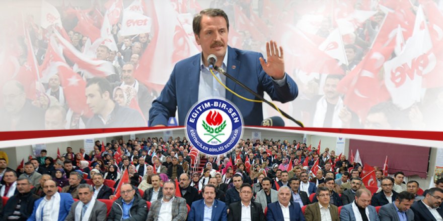 Ali Yalçın: Emeğimizin hakkı için 'evet' diyeceğiz