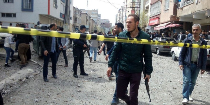 Diyarbakır’da patlama: Yaralılar var !