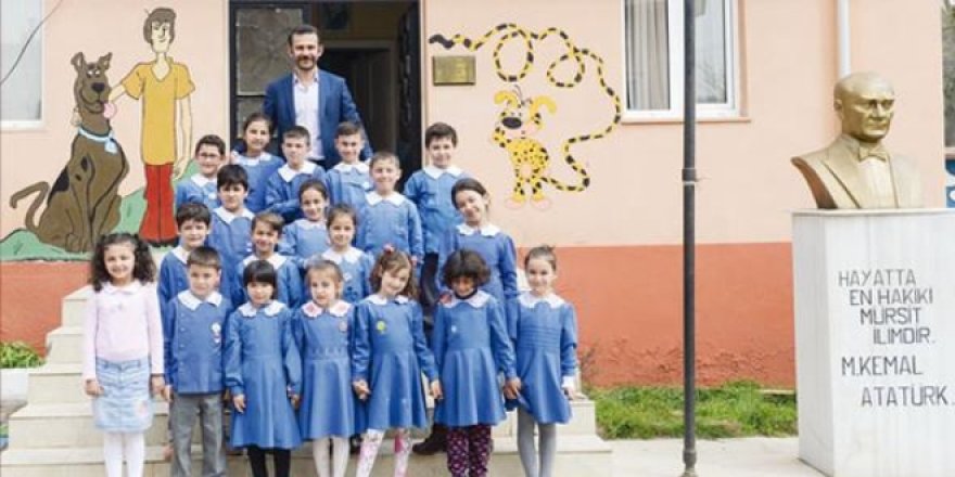 Müdür, hem öğretmen, hem hizmetli