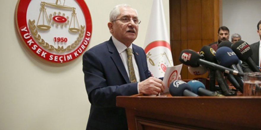 YSK Başkanı'ndan Mühürsüz Zarf ve Pusula Açıklaması