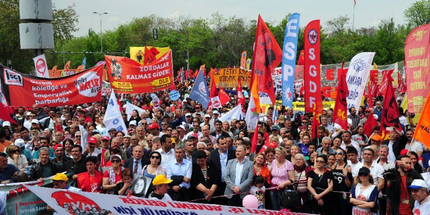 Başkent’te 1 Mayıs coşkuyla kutlandı