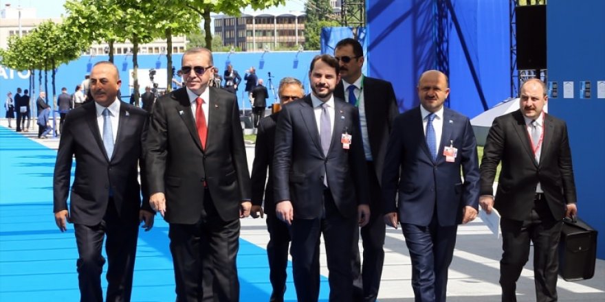 NATO karargahının açılışından çok özel kareler