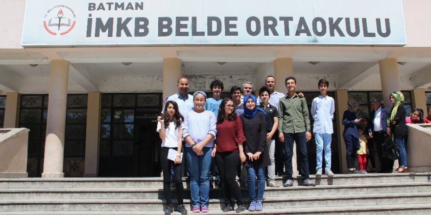 Batman’da bir okuldan 16 TEOG birincisi çıktı