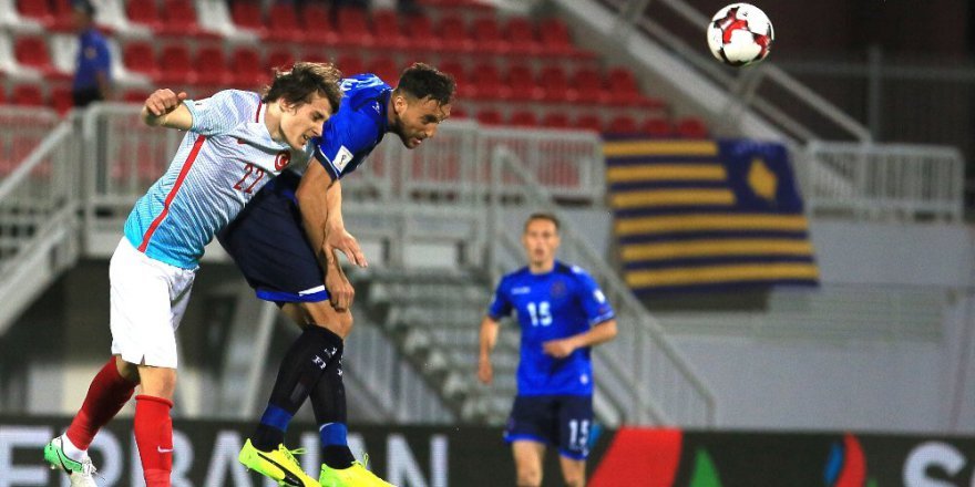 Millilerden 4 gollü galibiyet