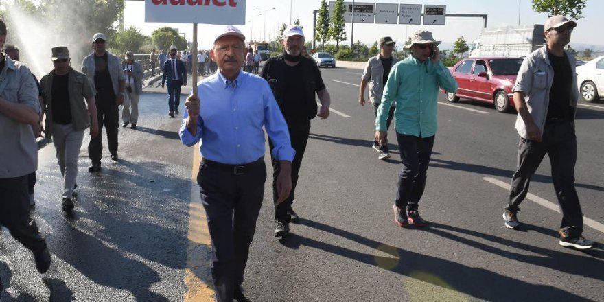 ’Adalet Yürüyüşü’ 2’nci gününde başladı