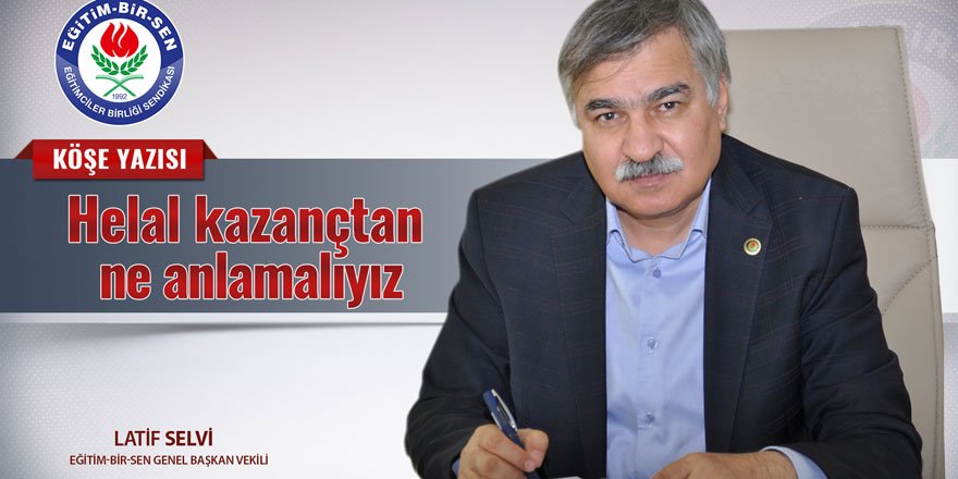 Latif Selvi, Helal Kazanç Konusunu İşveren-Çalışan Yönünden Değerlendirdi