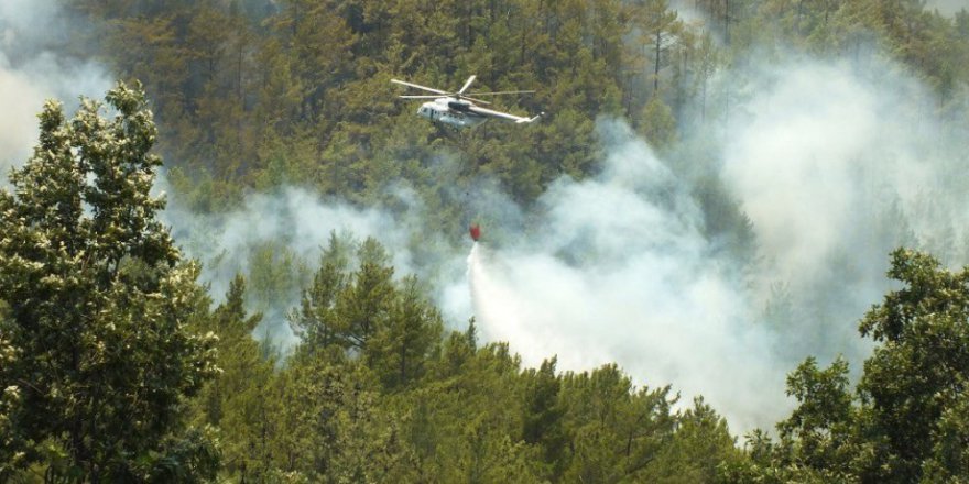 Anamur’dan iyi haber - Orman yangını kısmen kontrol altında