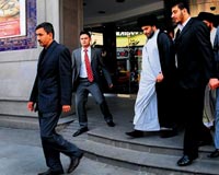 Sadr ve ABD'liler aynı otelde kaldı