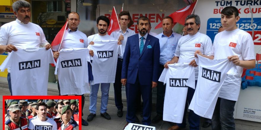 Gaziler o tişörte sessiz kalmadı: Bunu giy !