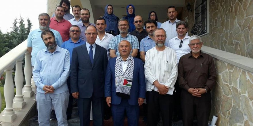 Filistin Ankara Büyükelçisi Faed Mustafa'ya Destek Ziyareti