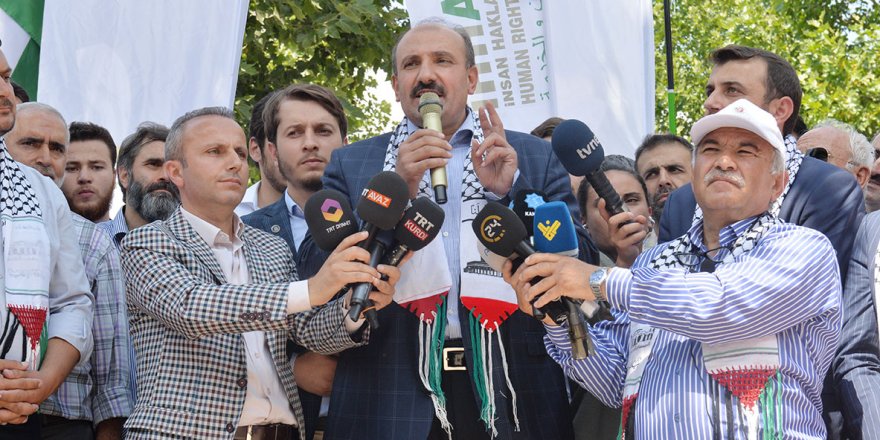 Memur-Sen'den Mescid-i Aksa Eylemi: Kudüs Onurumuzdur!