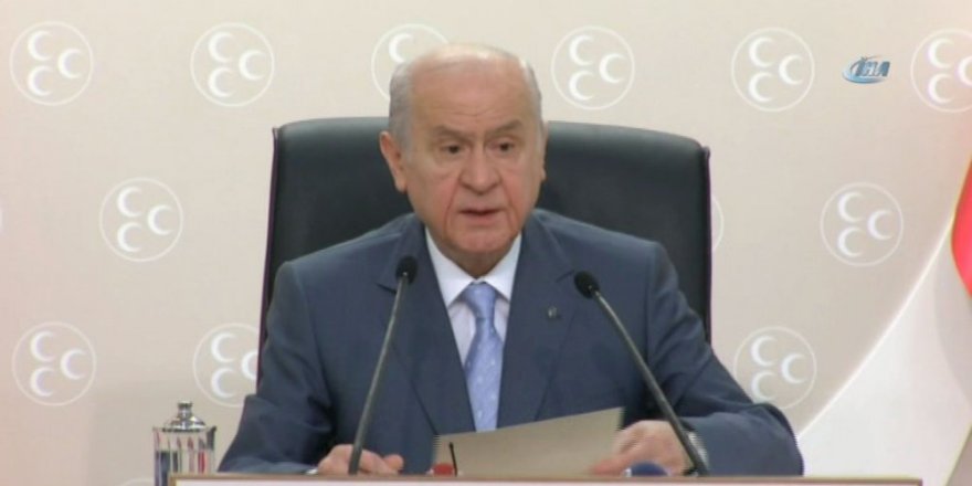 Bahçeli: "İsrail’in yöntemi terörden farksızdır"