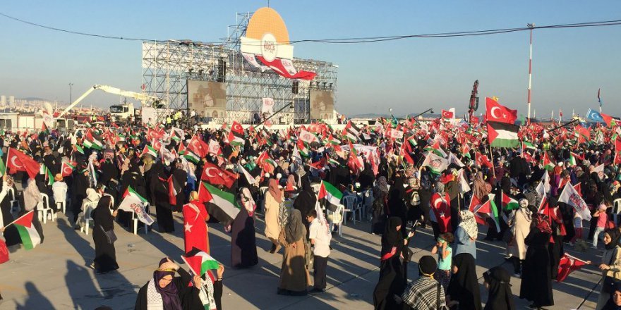 Yenikapı’da ‘Büyük Kudüs Mitingi’