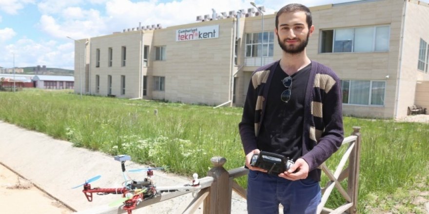 Üniversite öğrencisi 'Drone' üretti