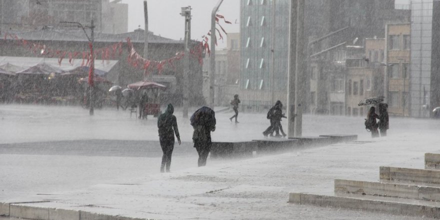 Meteoroloji’den ‘kuvvetli yağış’ uyarısı