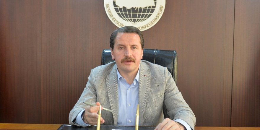 Memur-Sen Genel Başkanı Yalçın hükümetin teklifini değerlendirdi