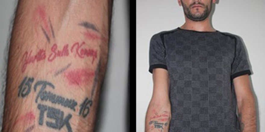 Pişkinlikte sınır tanımıyorlar: Koluna dövmesini yaptırmış