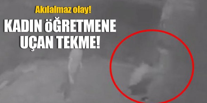 Kadın öğretmene uçan tekme atmıştı: Tutuklandı