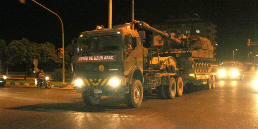Son Dakika! Suriye Sınırında Hareketlilik - Topçu Bataryası ve Komandolar...