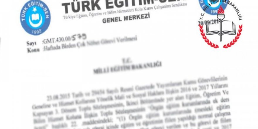 Haftada Birden Fazla Nöbete Ek Ücret Ödenmeli