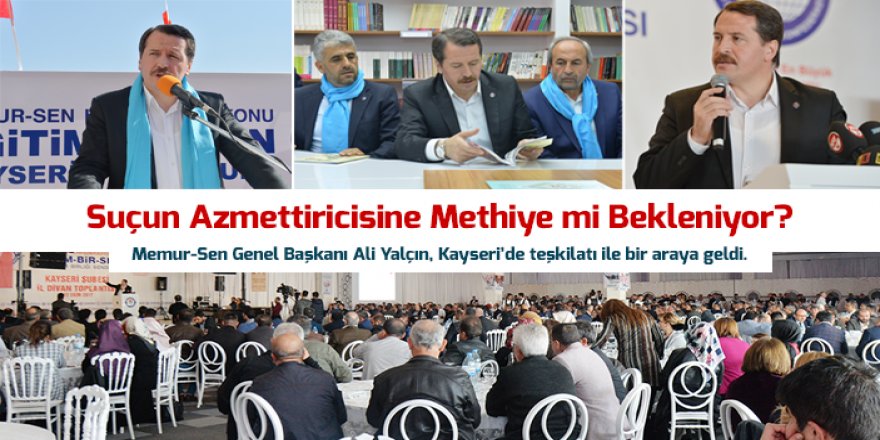 Yalçın: Suçun Azmettiricisine Methiye mi Bekleniyor?