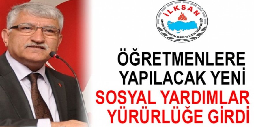 Öğretmenlere Yapılacak Yeni Sosyal Yardımlar Yürürlüğe Girdi