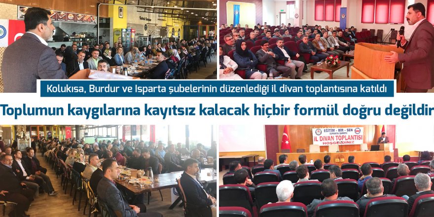 Kolukısa,“Veliyi ve öğrenciyi tedirgin etmek doğru değil"