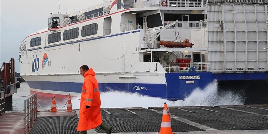 İDO ve BUDO'da sefer iptalleri