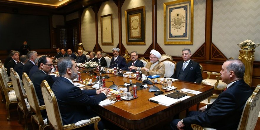 Erdoğan, Irak Türkmenleri Heyetini Kabul Etti