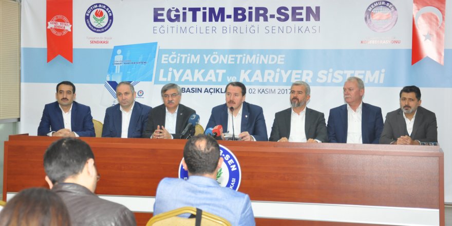 EBS: Liyakatsiz okul müdürü de genel müdür de olmasın