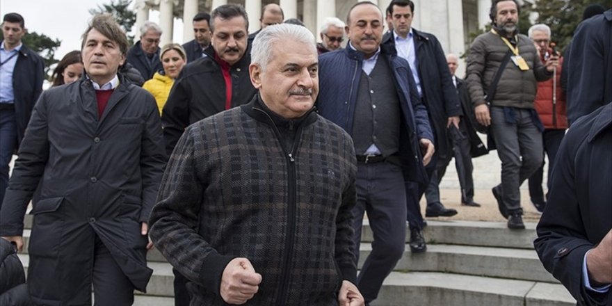 Başbakan Yıldırım'ın Washington'da Sabah Yürüyüşü
