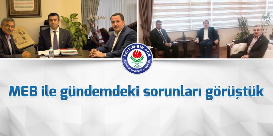 Öğretmen Performans, Mülakat ve Yöneticilik Sorunları MEB Gündeminde