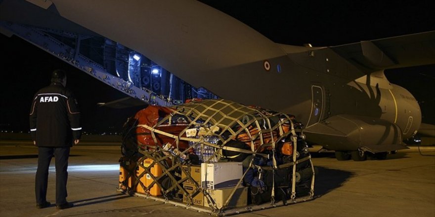 Arama kurtarma ekipleri Süleymaniye'ye hareket etti