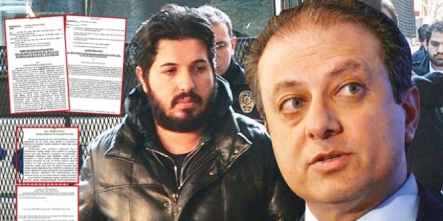 Zarrab iddianamesinin virgülü bile aynı
