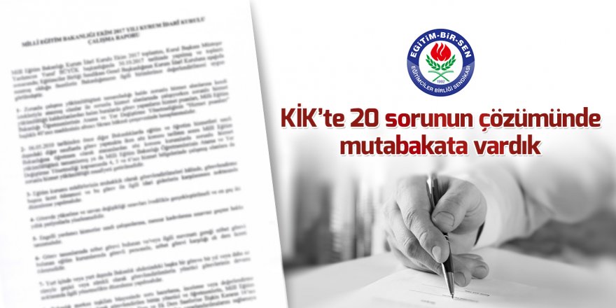 EBS ve MEB 20 Sorunun Çözümünde Anlaştı