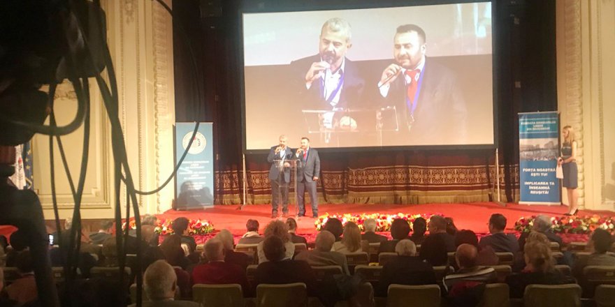 Atilla Olçum, Romanya'da Sendika Genel Kurulunda