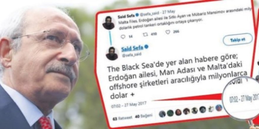 Kılıçdaroğlu'nun kaynağı FETÖ çıktı