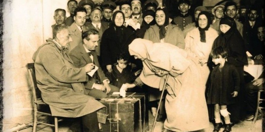 Kadına seçme ve seçilme hakkının verilmesinin 83. yılı kutlu olsun