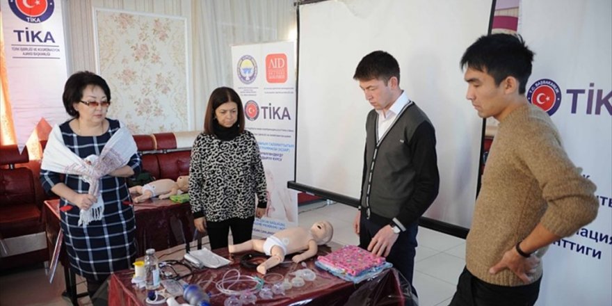TİKA'dan Kırgızistan'a sağlık eğitimi desteği