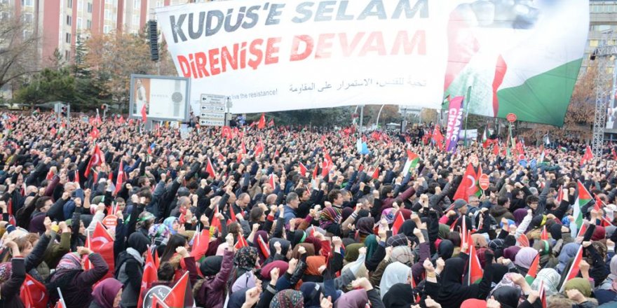 Anadolu Meydanı’ndan Kudüs Direnişine On Binlerce Selam!