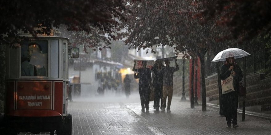 Ankara için kuvvetli sağanak uyarısı