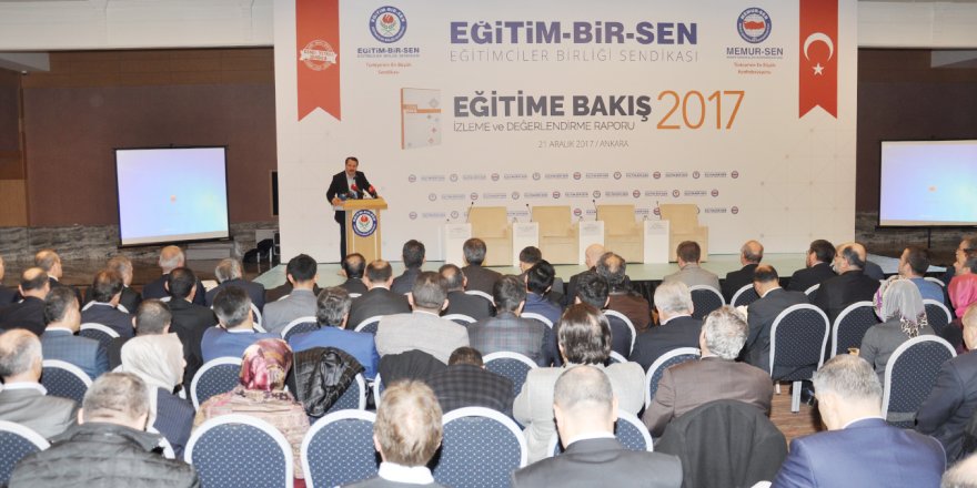 'Eğitime Bakış 2017: İzleme ve Değerlendirme' raporu