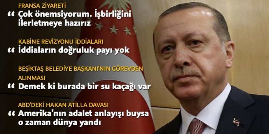 Erdoğan'dan Kabine Revizyonu Açıklaması