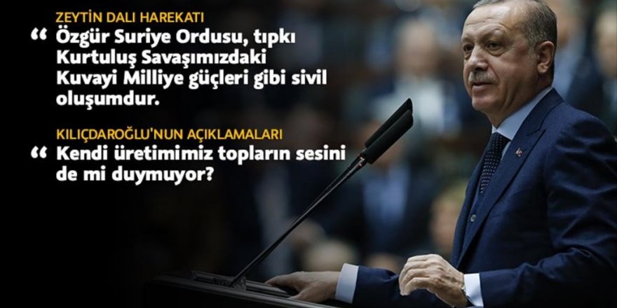 Erdoğan: ÖSO, Kuvayi Milliye güçleri gibi sivil oluşumdur