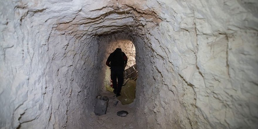 PYD/PKK'nın yerin 4 metre altındaki tünel ağı bulundu