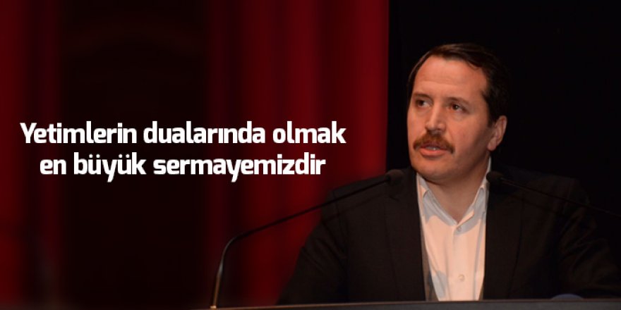 Ali Yalçın'dan Yetim Projesine Tam Destek!