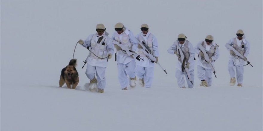 'Hudut kartalları' eksi 20 derecede vatan nöbetinde